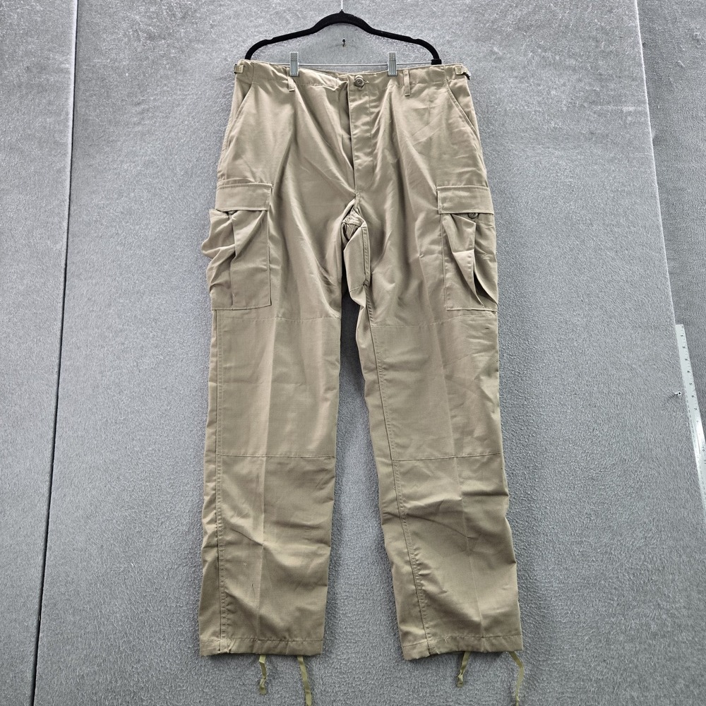 Propper Men‎ Pants L Khaki Cargo Ripstop BDU Trouser F520138250 34" Inseam NWT